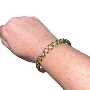 Vintage RJ Graziano Gold Tone Stacking Bangle Bracelet jewelry